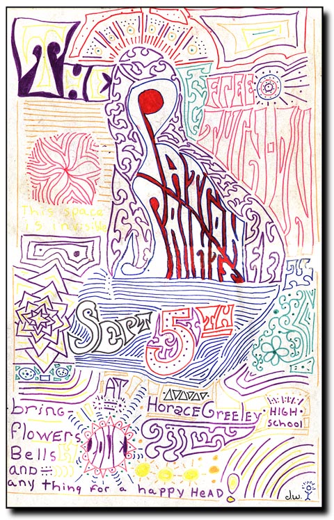 Jonny Wild's 1967 Patron Saints poster.