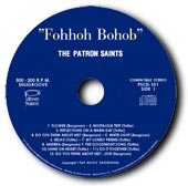 The Fohhoh Bohob CD Reissue label.