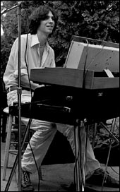 Garrison Keyboard wizard Chris Suchmann in 1977.