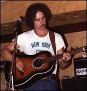 Me, performing with my Ovation Balladeer 12-string, in 1977.