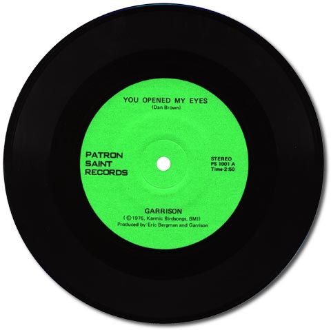 The A-side of Garrison's 1976 single.