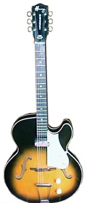 A Harmony Rocket, very similar to my first electric Kent guitar.