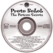 The Patron Saints' Fohhoh Bohob CD label.