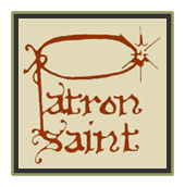 Patron Saint Records logo.