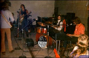 The Patron Saints playing live on New Year's Eve, 1971-72