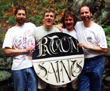 The 70s Patron Saints: Kirk Foster, John Doerschuk, Joe Ivins and Eric Bergman, in September, 2000.